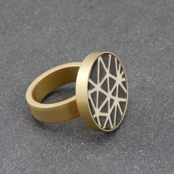 Preview: Fingerring Grafik 371-506 Variante