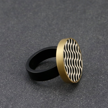 Preview: Fingerring Grafik 371-802-Variante