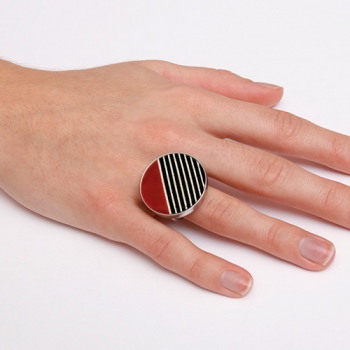 Preview: Fingerring Grafik 373-781