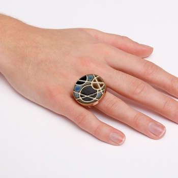 Preview: Fingerring Grafik 373-793 Variante