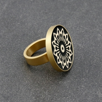 Preview: Fingerring Grafik 373-902-Variante-B