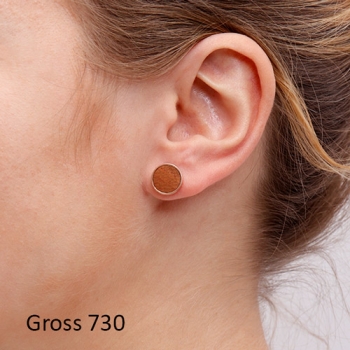 Preview: Ohrstecker Uni 730/740-ZW-Variante