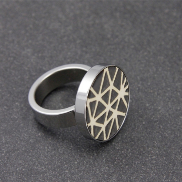 Fingerring Grafik 371-506 Variante