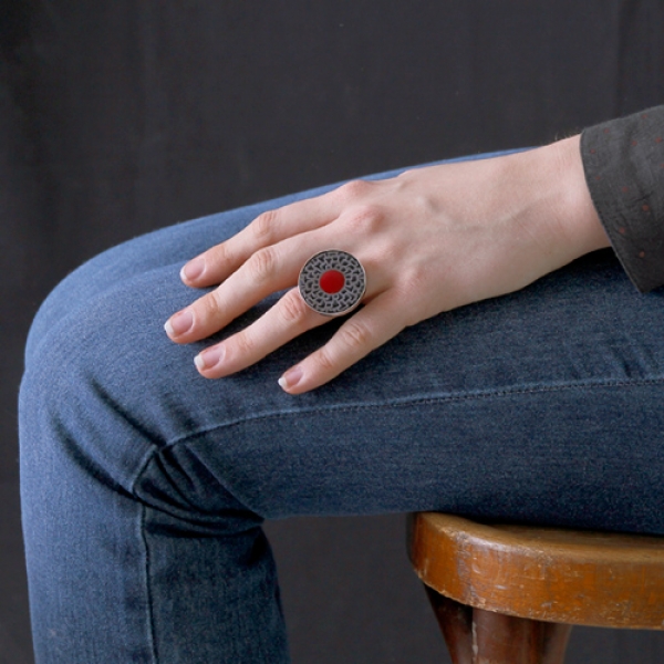 Fingerring Grafik 373-776 Variante