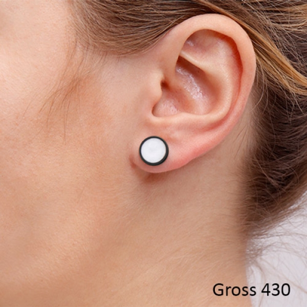 Ohrstecker Uni 430/440-01g