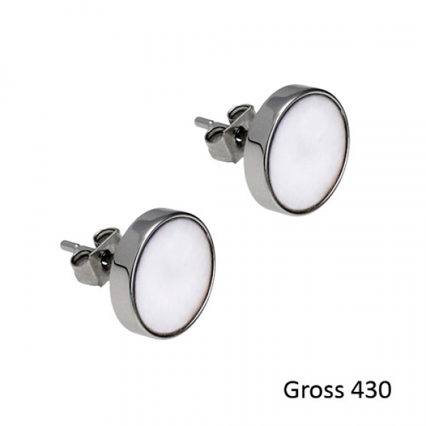 Ohrstecker Uni 430/440-01g