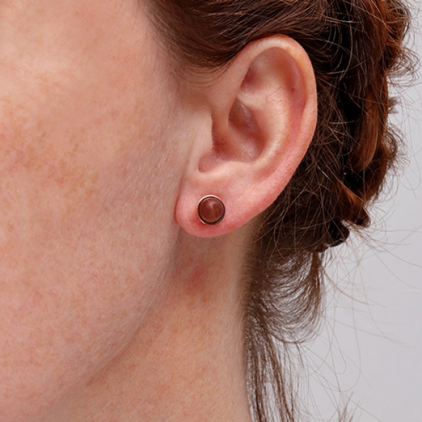 Ohrstecker Holz 710-ZW-Variante