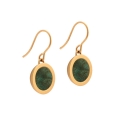 Ohrhänger Holz 775-PM-Grün